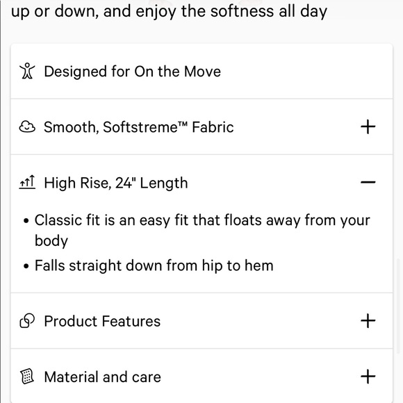 Softstreme High-Rise Straight Leg Crop True Navy 4 - Picture 7 of 13